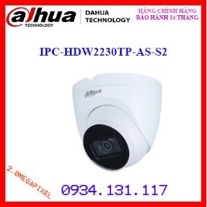 Camera IP Dahua IPC-HDW2230TP-AS-S2