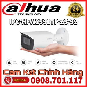 Camera IP Dahua IPC-HFW2531TP-ZS-S2 5.0 Megapixel