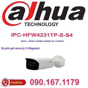 Camera IP Dahua IPC-HFW4231TP-S-S4 - 2MP