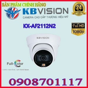 Camera IP Dome 2MP Full Color KBVISION KX-AF2112N2