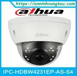 Camera IP Dome Dahua IPC-HDBW4231EP-AS-S4 - 2MP