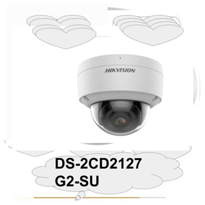 Camera IP Dome HIKVISION DS-2CD2127G2-SU