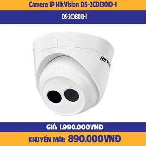 Camera IP Dome Hikvision DS-2CD1301D-I - hồng ngoại