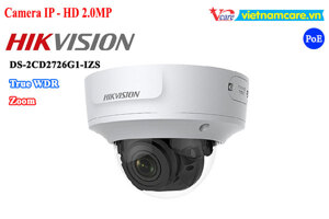 Camera IP Dome Hikvision DS-2CD2726G1-IZS - 2MP