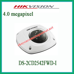 Camera IP Dome hồng ngoại 4.0 Megapixel HIKVISION DS-2CD2542FWD-I