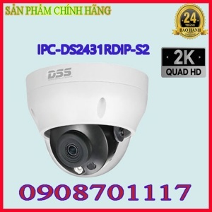 Camera IP Dome hồng ngoại Dahua DS2431RDIP-S2 - 4MP