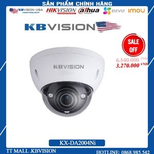 Camera IP Dome hồng ngoại Kbvision KX-DA2004Ni - 2MP