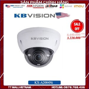 Camera IP Dome Kbvision KX-A2004Ni - 2MP