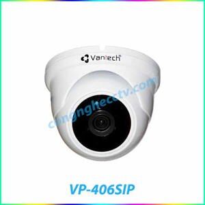 Camera IP Dome Vantech VP-406SIP - 2.0 Megapixel