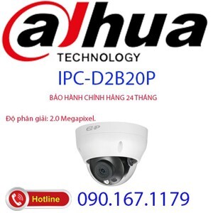 Camera IP EZ-IP Dahua IPC-D2B20P - 2MP