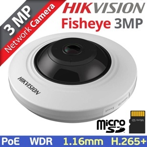 Camera IP Fisheye hồng ngoại HIKVISION DS-2CD2935FWD-I