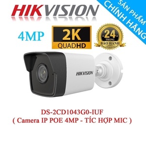 Camera IP Hikvision DS-2CD1043G0-IUF