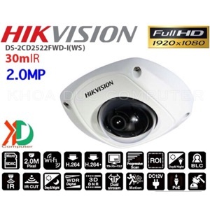 Camera IP Hikvision DS-2CD2522FWD-I