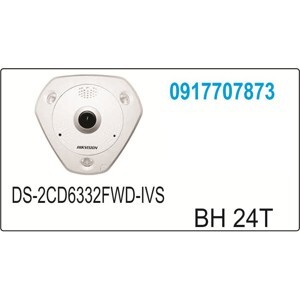 Camera IP Hikvision DS-2CD6332FWD-IVS - 3MP