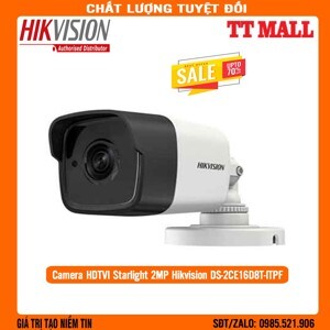 Camera IP Hikvision DS-2CE16D8T-ITPF - 2MP