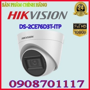 Camera IP Hikvision DS-2CE76D3T-ITPF - 2MP