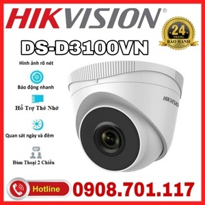 Camera IP Hikvision DS-D3100VN - 1MP