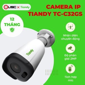 Camera IP hồng ngoại 2.0 Megapixel Tiandy TC-C32GS