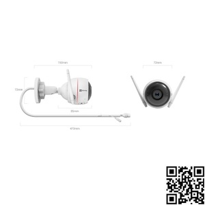 Camera IP hồng ngoại Ezviz CS-CV310-A0-1B2WFR - 2MP