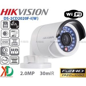 Camera IP hồng ngoại Hikvision DS-2CD2020F-IW - 2MP