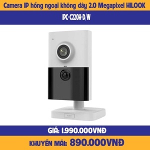 Camera IP hồng ngoại Hilook IPC-C220H-D/W - 2MP