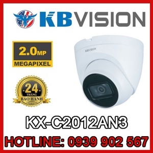 Camera IP hồng ngoại Kbvision KX-C2012AN3 - 2MP