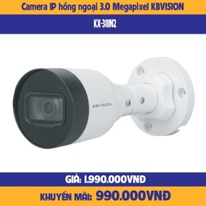 Camera IP hồng ngoại Kbvision KX-3111N2 - 3MP