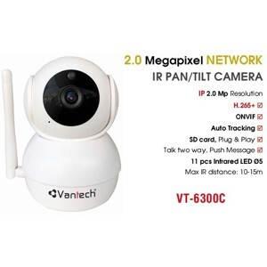 Camera IP hồng ngoại không dây Vantech VT-6300C