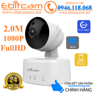 Camera IP hồng ngoại Megapixel Ebitcam E2-X (E2X) - 2MP