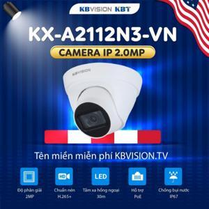 Camera IP Kbvision bán cầu KX-A2112N3