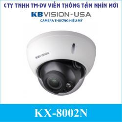 Camera ip kbvision KX-8002N 8.0mp hồng ngoại 30m