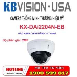 Camera IP Kbvision KX-DAi2204N-EB - 2MP