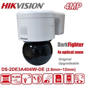 Camera IP Mini PTZ Hikvision DS-2DE3A404IW-DE, 4MP