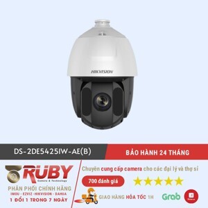 Camera IP Speed Dome Hikvision DS-2DE5425IW-AE(B) - 4MP