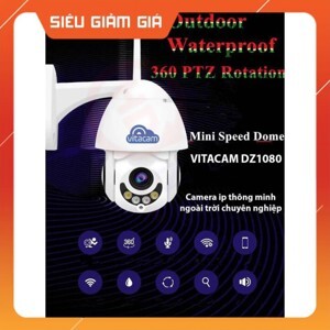 Camera IP Speed Dome Vitacam DZ1080