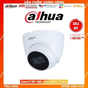 Camera IP Starlight Dome DAHUA IPC-HDW2231TP-AS-S2