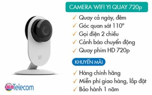 Camera IP thông minh Xiaomi Yi HD 720P