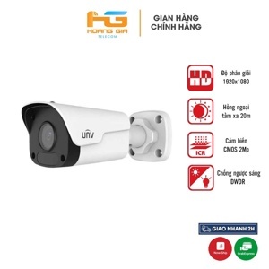 Camera IP UNV IPC2122LR3-PF40-E - 2MP