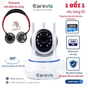 Camera Ip Wifi CareCam XFL200 Full HD 1080P