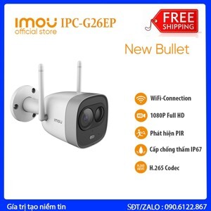 Camera IP wifi Dahua Imou IPC-G26EP - 2MP