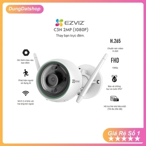 Camera IP Wifi Ezviz CS-C3N-A0-3H2WFRL - 2MP