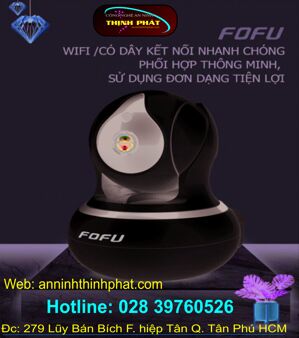 Camera IP Wifi HD720P Fofu FF-8120WP