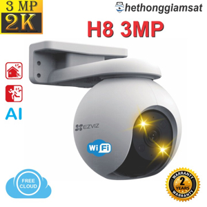 Camera IP WiFi ngoài trời Ezviz H8 2K 3MP