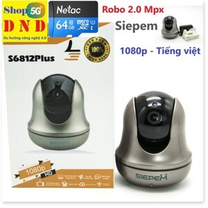 Camera IP wifi Siepem S6812 PLUS 2.0MP