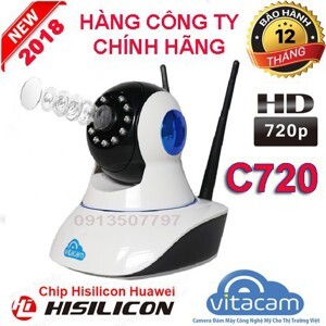 Camera IP wifi Vitacam C720 Pro - 2MP