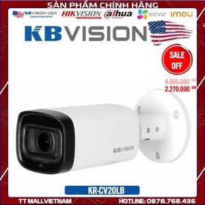 Camera KBvision KR-CV20LB, 2MP