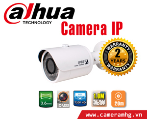 Camera ống kính IP hồng ngoại dahua IPC-HFW1000S