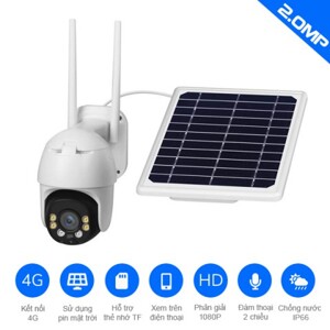 Camera PTZ Năng Lượng Mặt Trời IP PRO 4G CG17