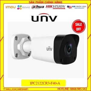 Camera quan sát UNV IPC2122CR3-PF40-A