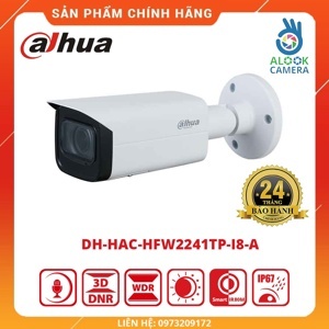 Camera Starlight HDCVI Dahua HAC-HFW2241TP-I8-A - 2MP